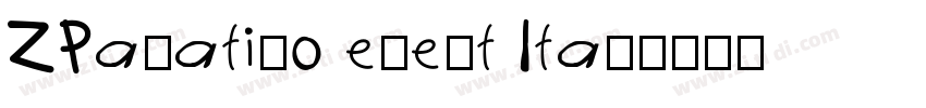 ZPalatino eText Ital字体转换 ZPalatino eText Ital字体转换